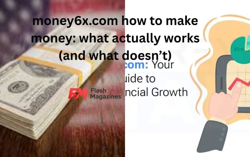 money6x.com how to make money: what actually works (and what doesn’t)
