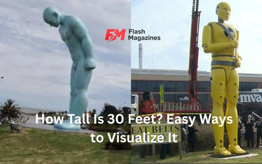 how tall is 30 feet